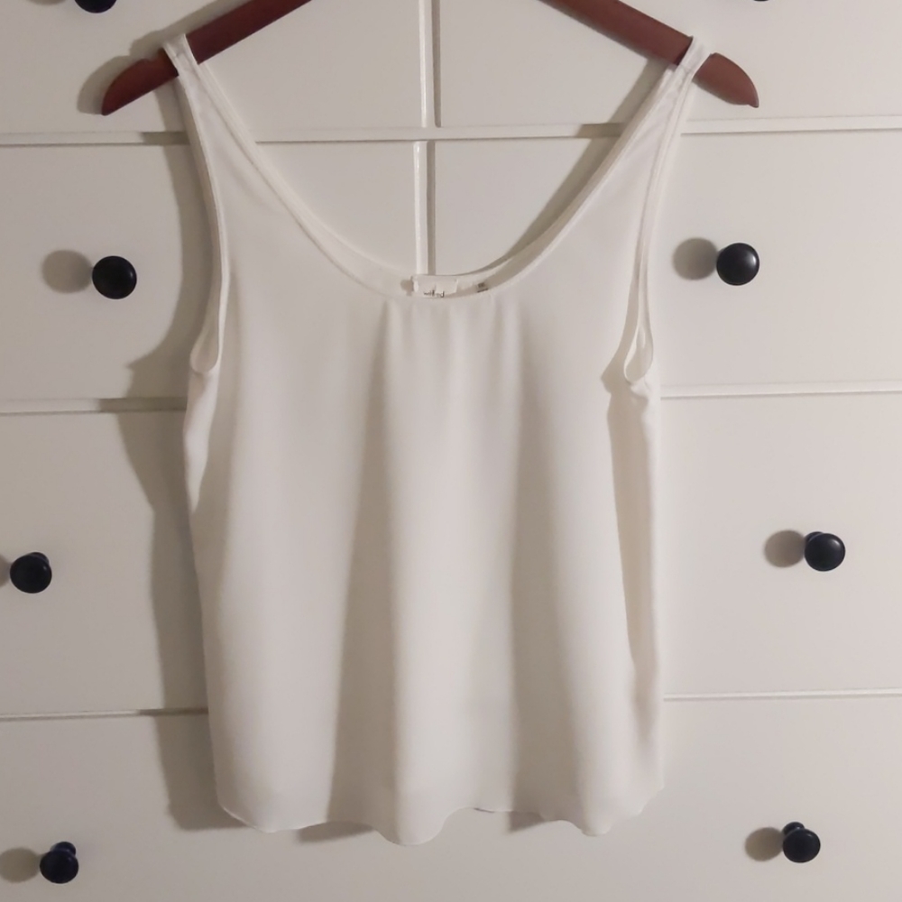 Aritzia Wilfred Off-White Dressy Blouse